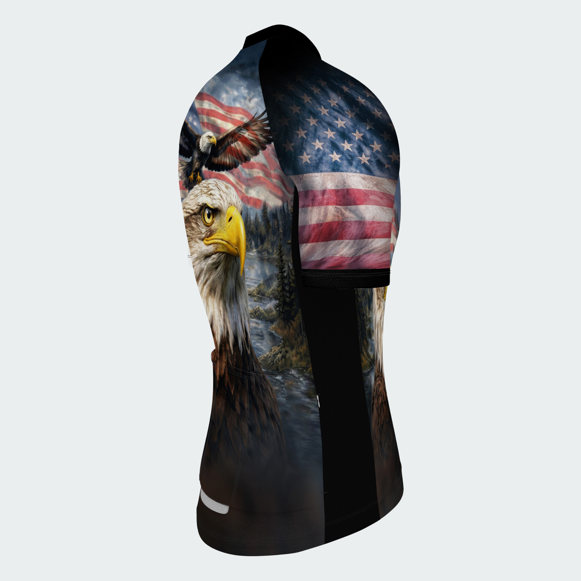 Men’s American Pride USA Majestic Eagle Freedom Regular Fit Cycling Kit