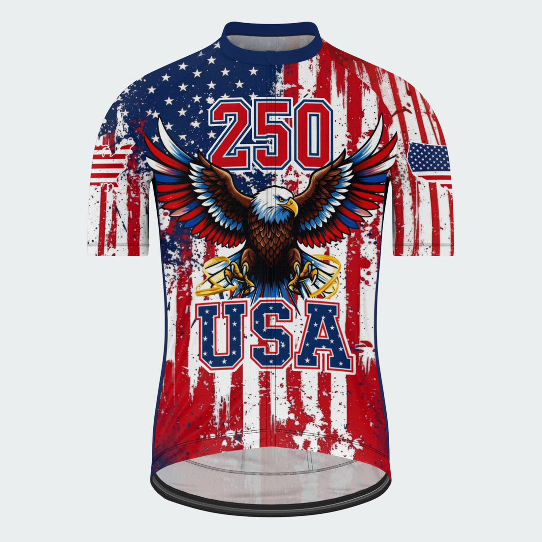 Men’s American Pride USA Freedom Eagle Spirit 250 Regular Fit Cycling Kit