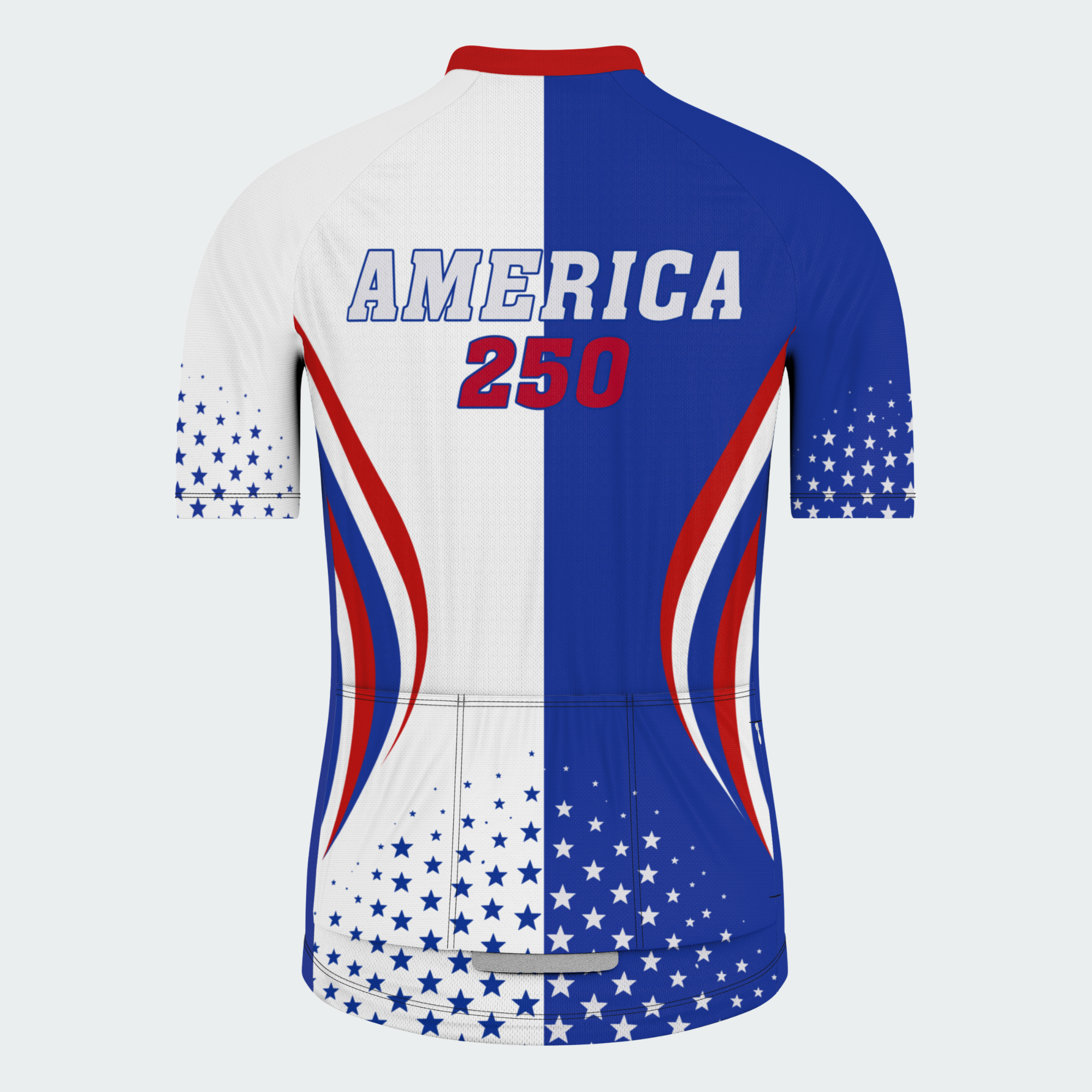 Men’s American Pride USA Stars Freedom 250 Regular Fit Cycling Kit