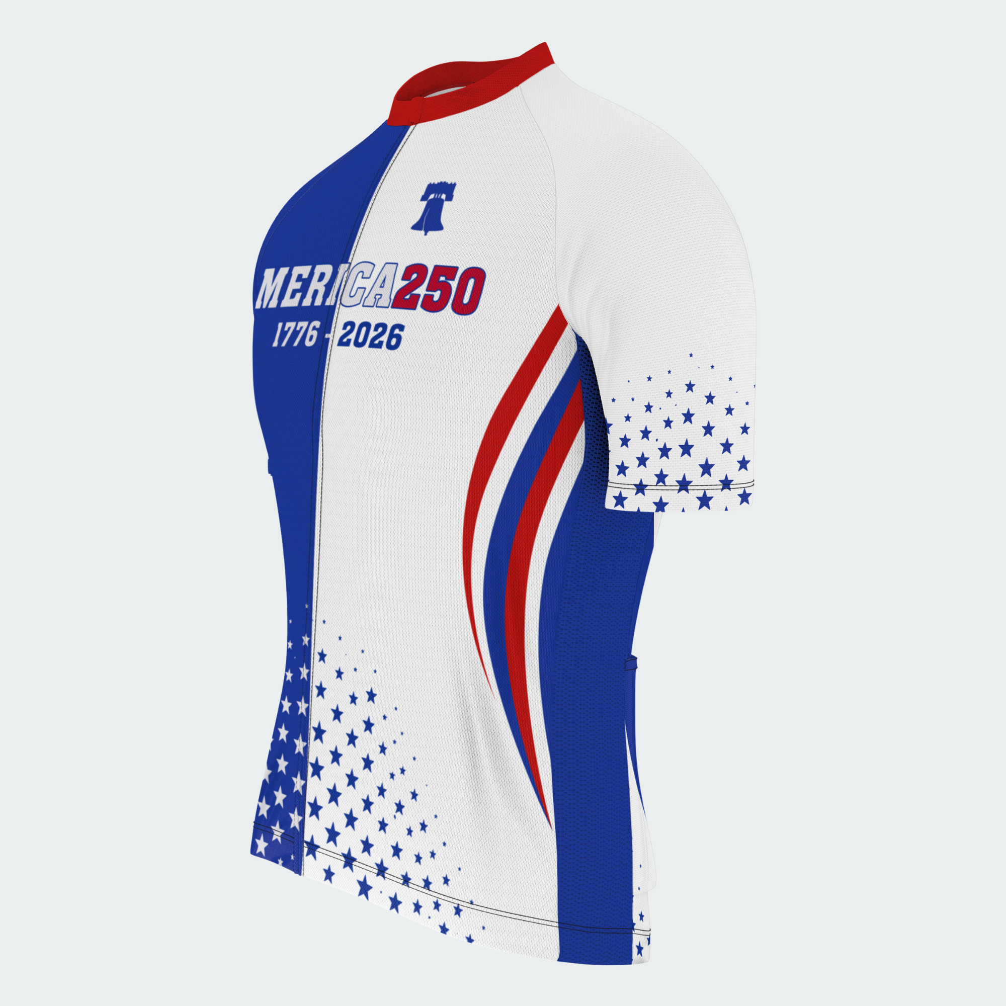Men’s American Pride USA Stars Freedom 250 Regular Fit Cycling Kit