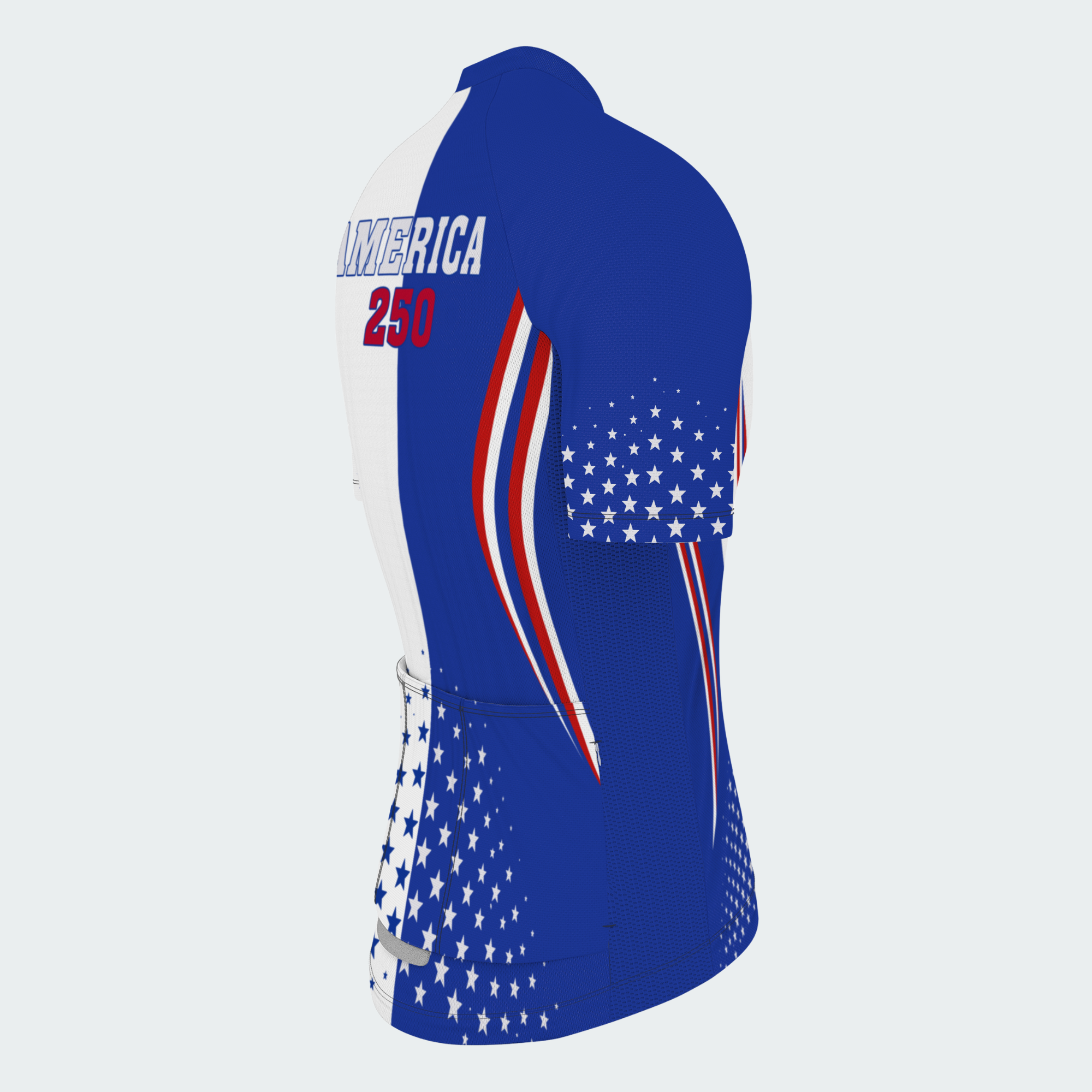 Men’s American Pride USA Stars Freedom 250 Regular Fit Cycling Kit