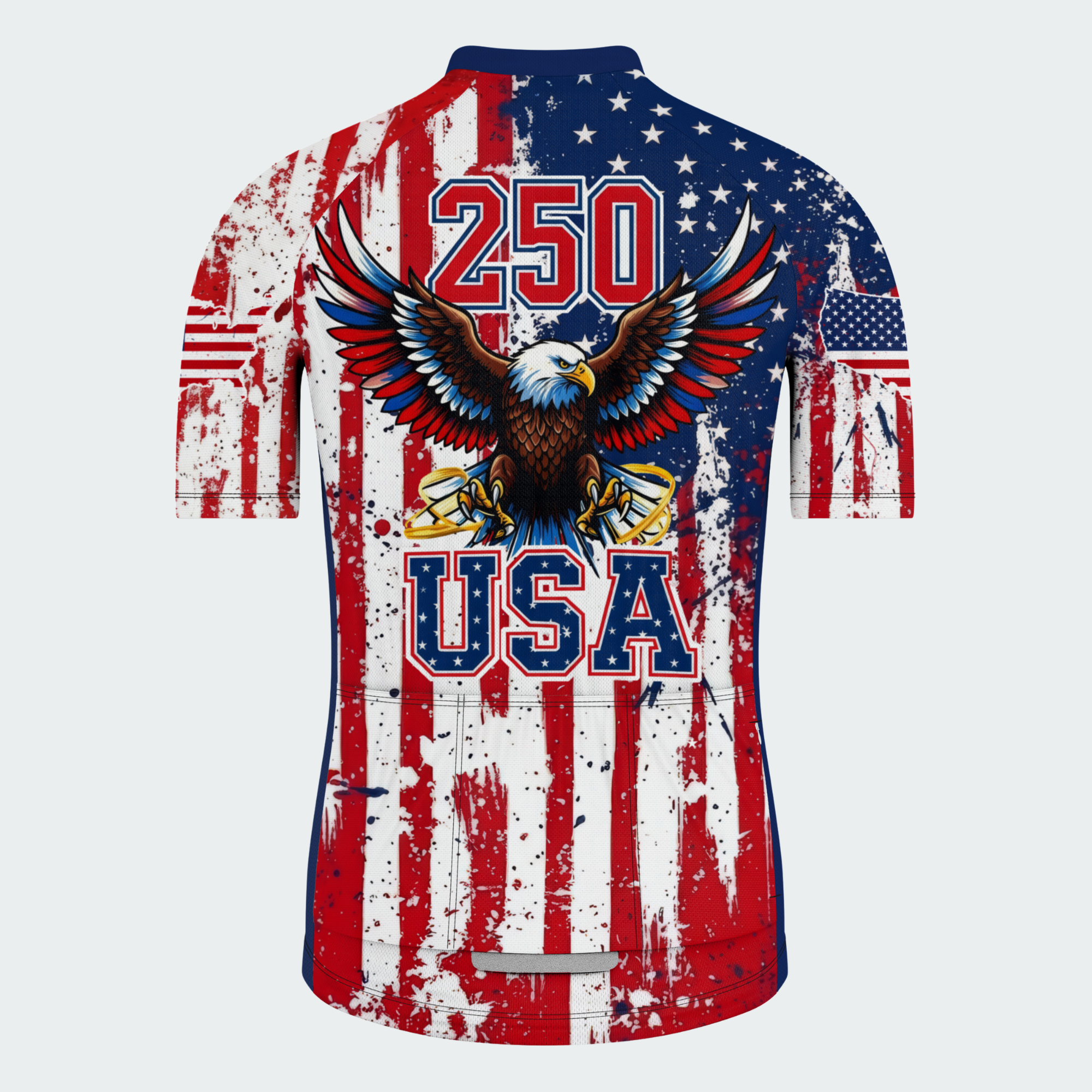 Men’s American Pride USA Freedom Eagle Spirit 250 Regular Fit Cycling Kit