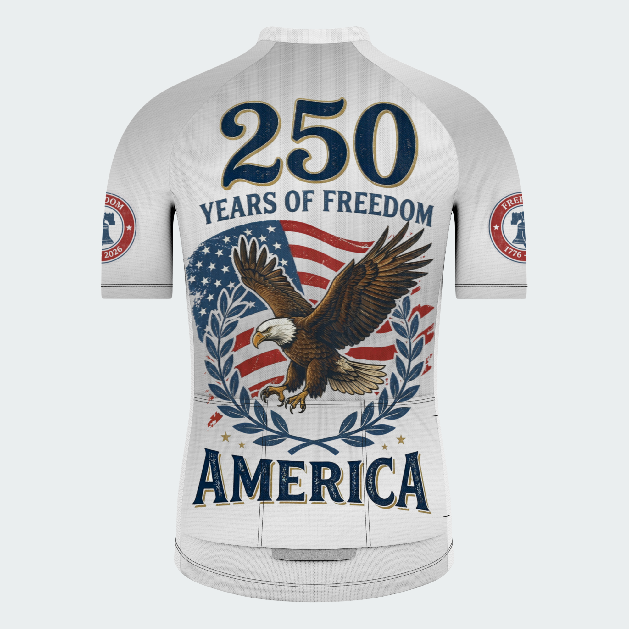 Men’s American Pride USA Heritage Eagle 250 Regular Fit Cycling Kit
