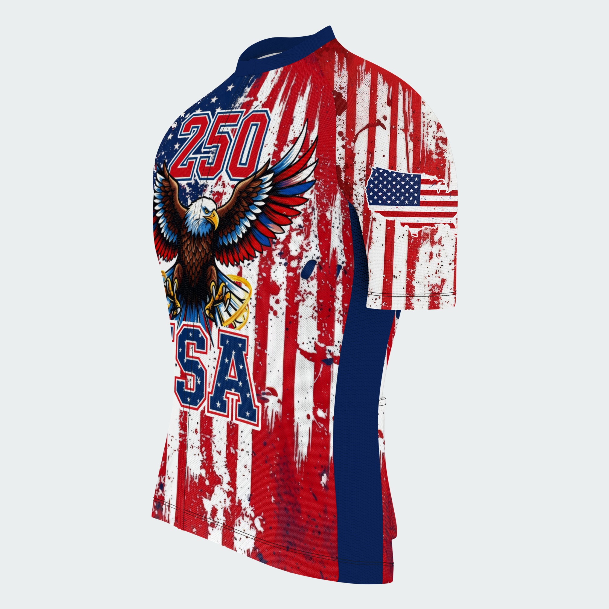 Men’s American Pride USA Freedom Eagle Spirit 250 Regular Fit Cycling Kit