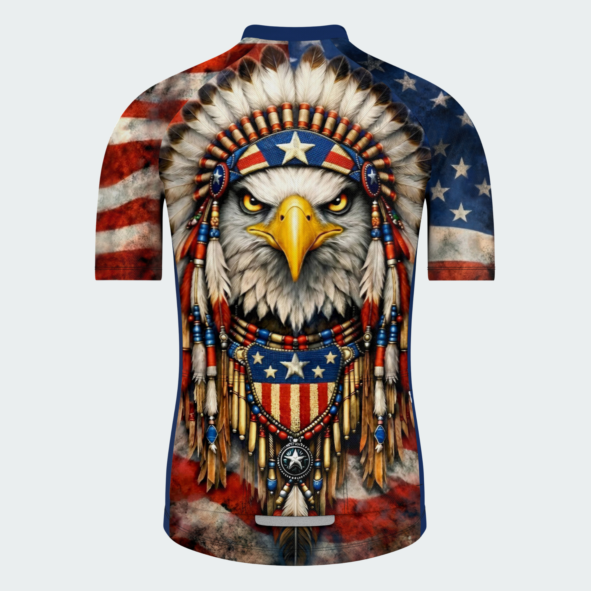 Men’s American Pride USA Tribal Eagle Spirit Regular Fit Cycling Kit
