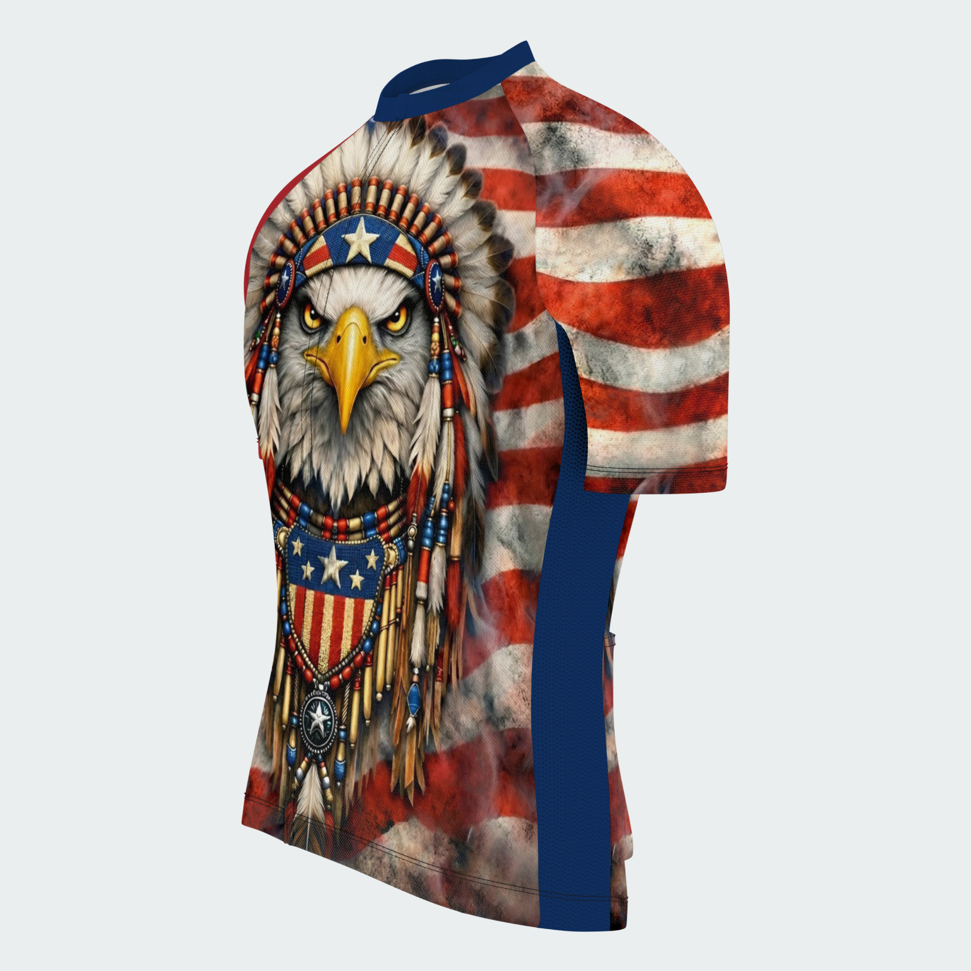 Men’s American Pride USA Tribal Eagle Spirit Regular Fit Cycling Kit