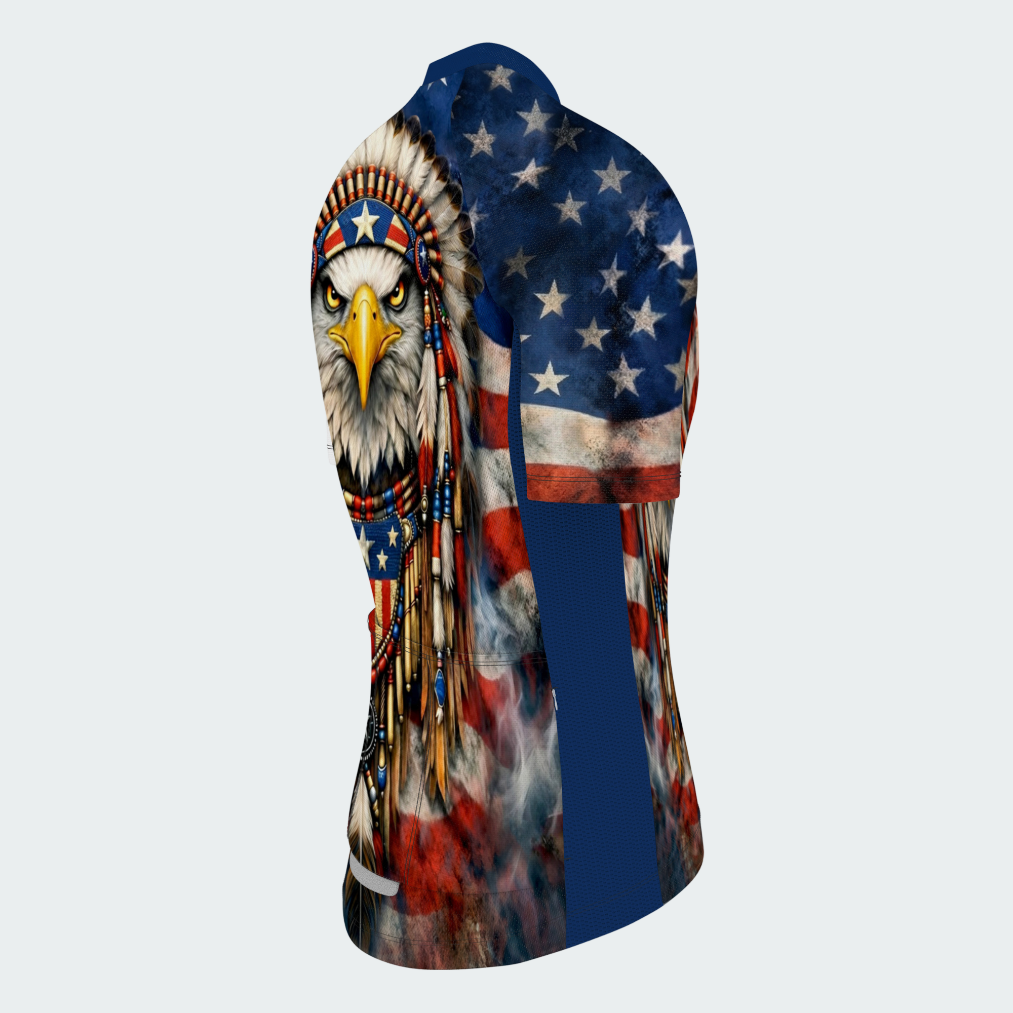 Men’s American Pride USA Tribal Eagle Spirit Regular Fit Cycling Kit