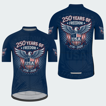Men’s American Pride USA Patriotic Eagle Shield 250 Regular Fit Cycling Kit