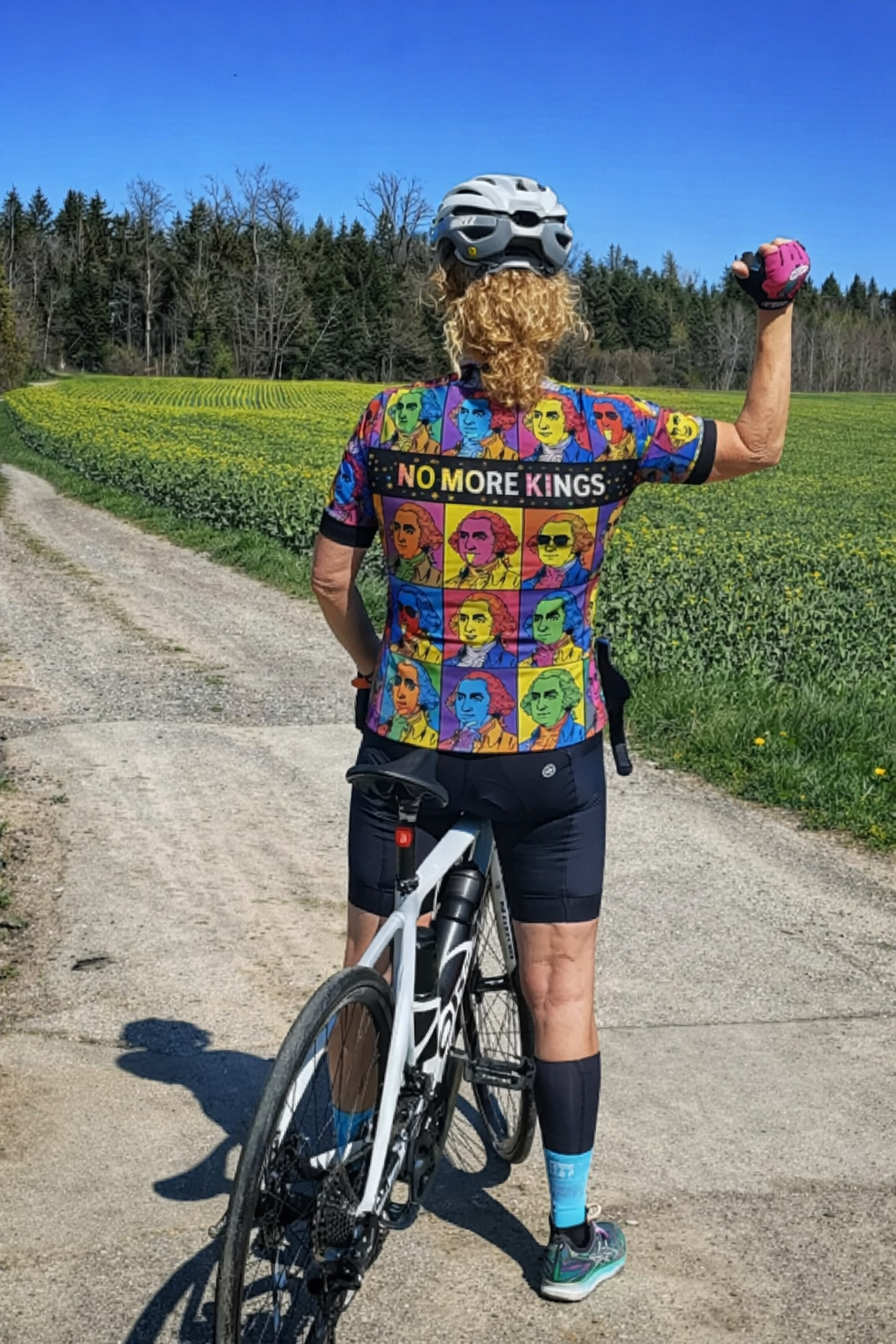No More Kings - Women's Short Sleeve Cycling Jersey
