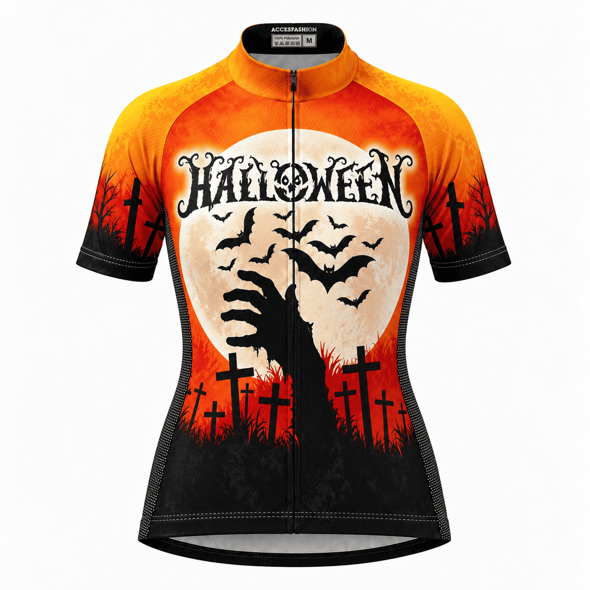 Halloween Graveyard Moon Cycling Jersey & Kit