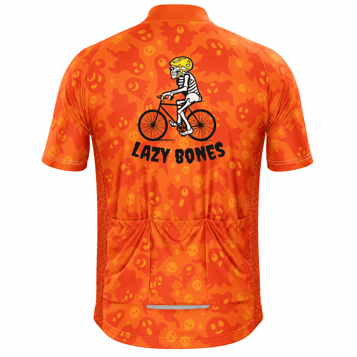 Lazy Bones Halloween Skeleton Cycling Jersey & Kit