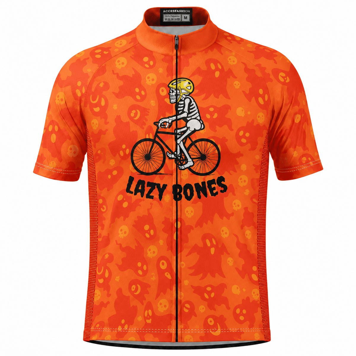 Lazy Bones Halloween Skeleton Cycling Jersey & Kit