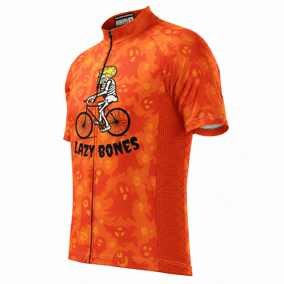 Lazy Bones Halloween Skeleton Cycling Jersey & Kit