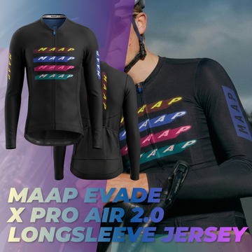 MAAP Evade X Pro Air Men's Longsleeve Jersey 2.0 Black