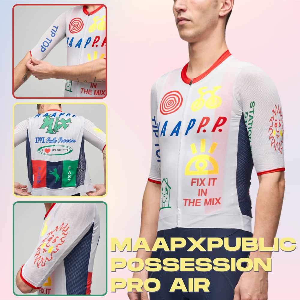 MAAP x Public Possession Pro Air Men's Jersey 3.0 White