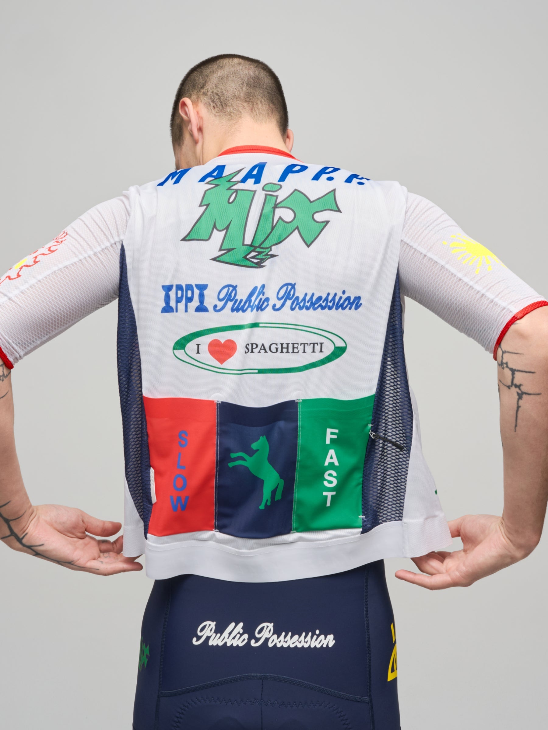 MAAP x Public Possession Pro Air Men's Jersey 3.0 White