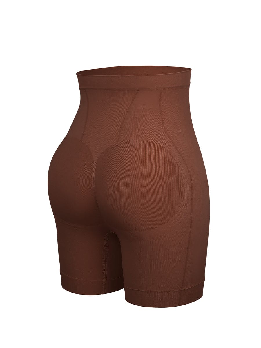 Seamless Slimming Mid-Waist Tummy Control Boyshorts Panties