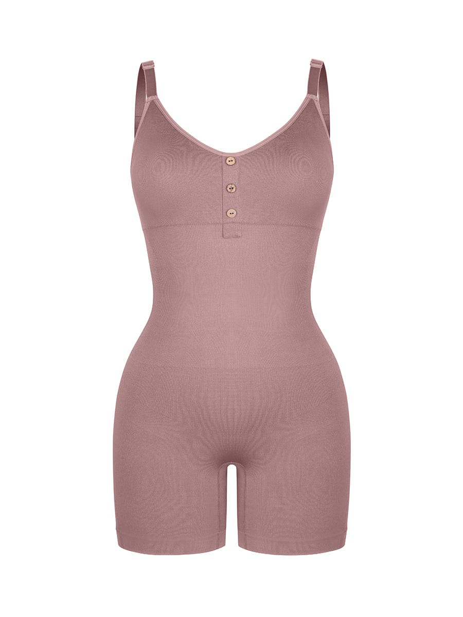 Seamless Bust Support Waist and Abdomen Shaping Butt Lifting Jumpsuit