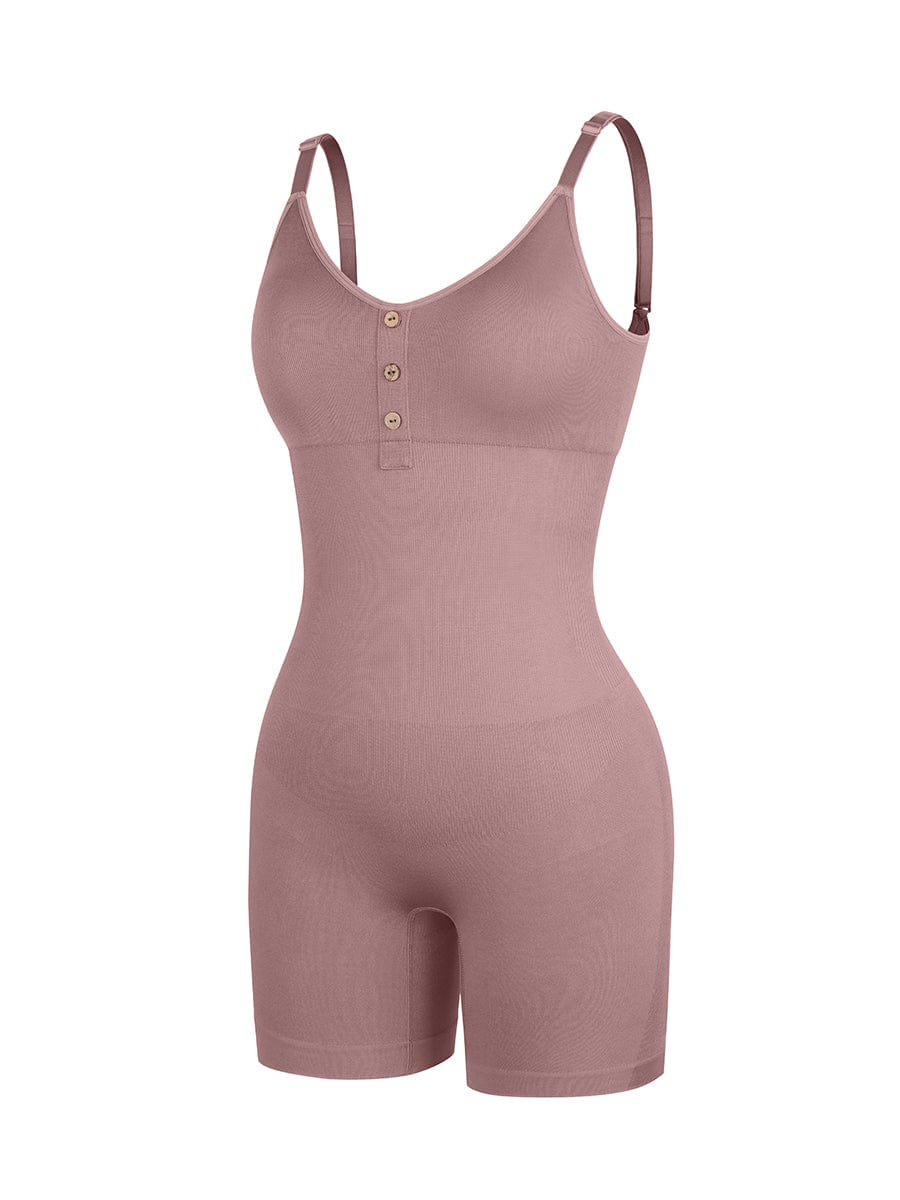 Seamless Bust Support Waist and Abdomen Shaping Butt Lifting Jumpsuit