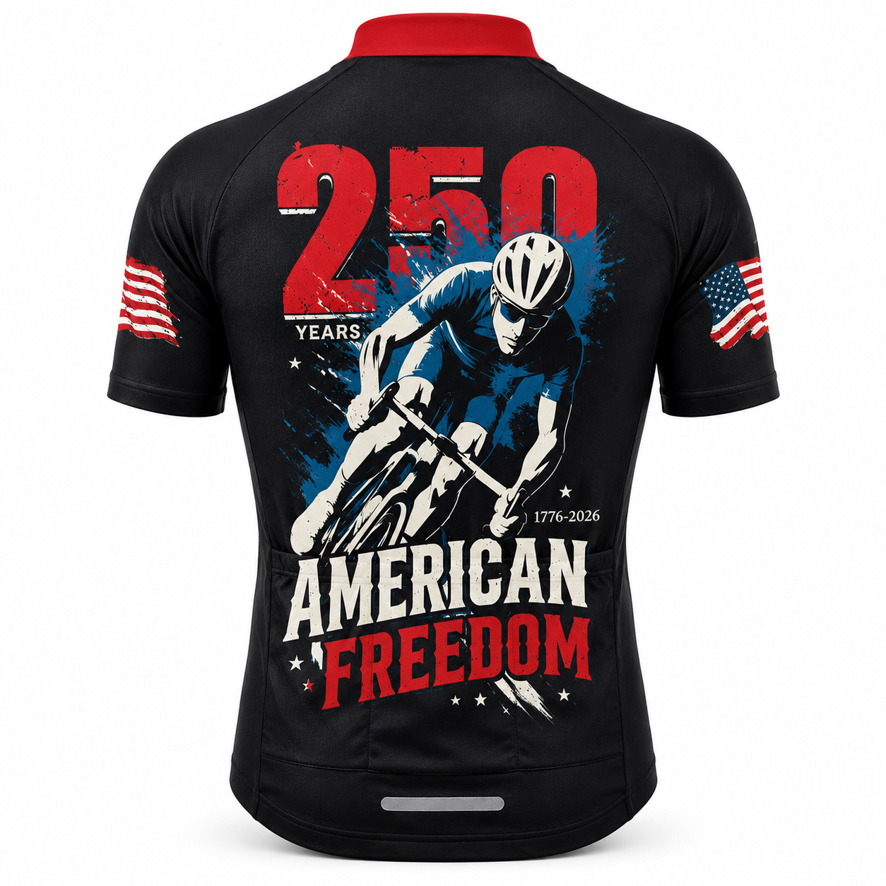 Men's 250 Years American Freedom 1776-2026 Cycling Kit