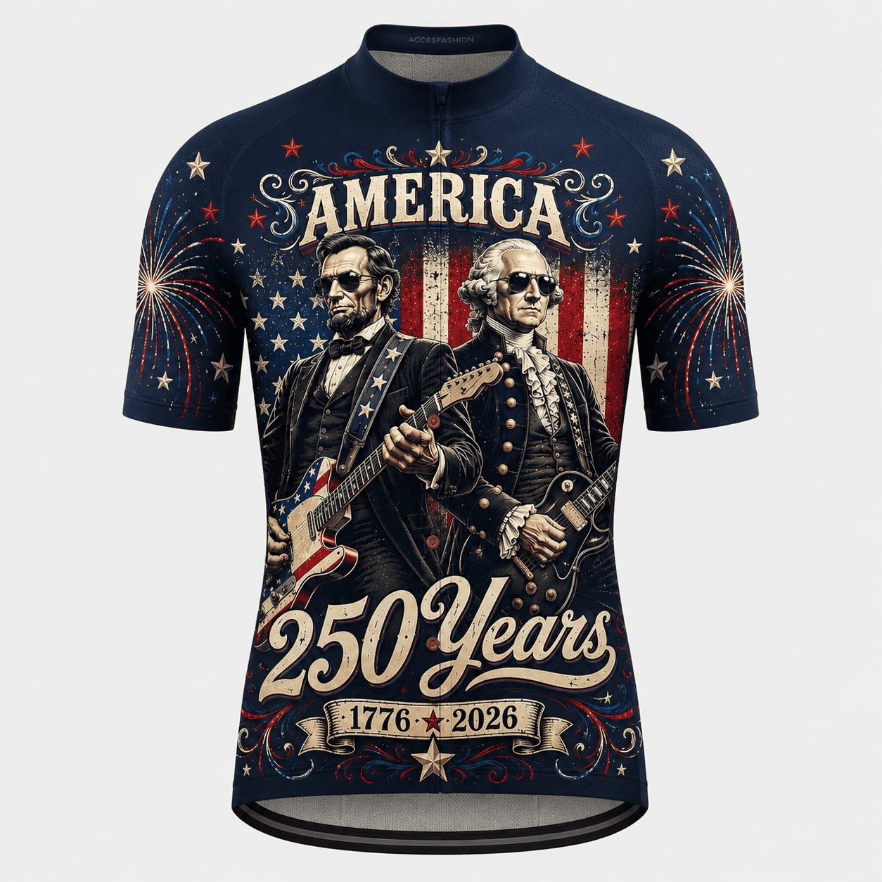 Men's America 250 Years Freedom Rock cycling kit