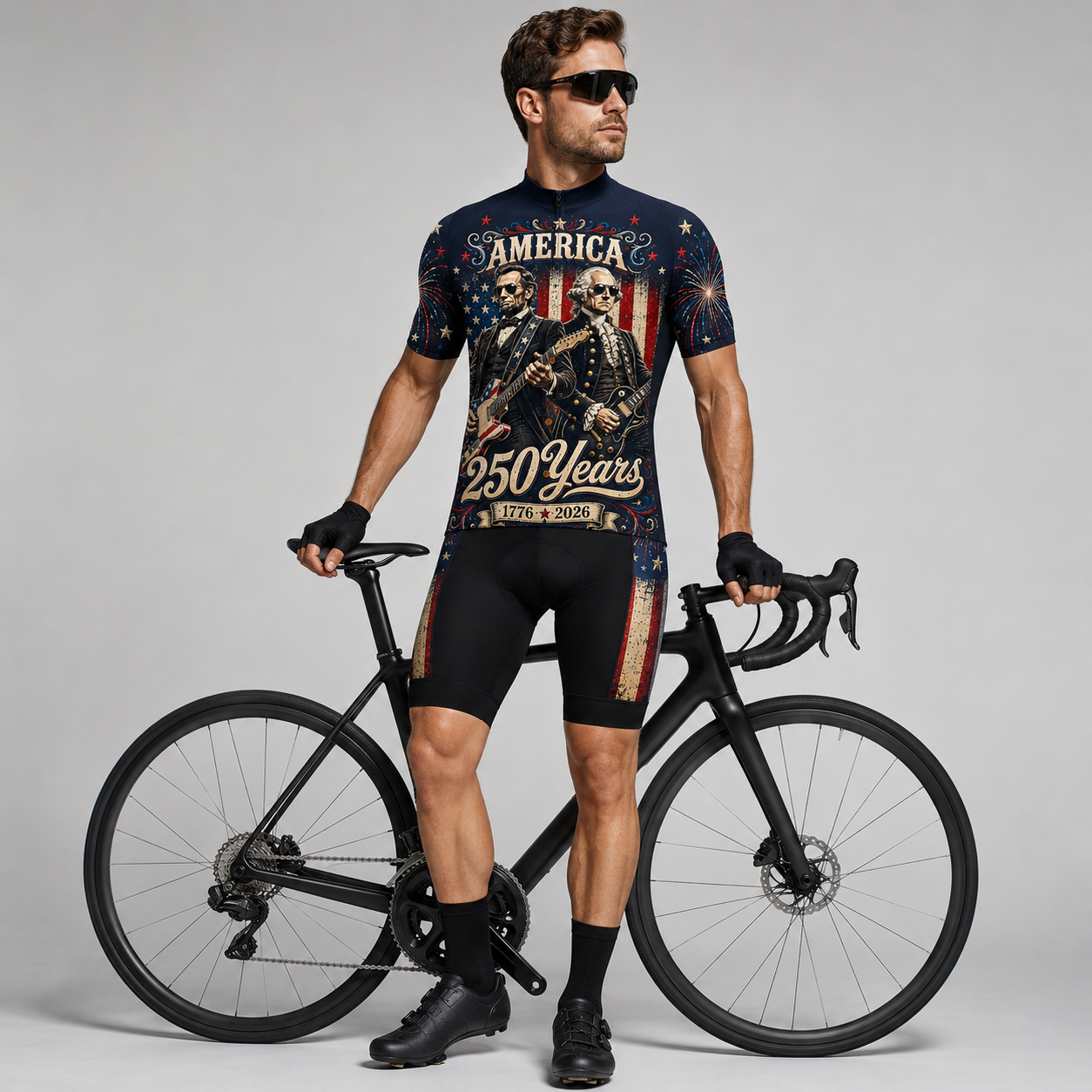 Men's America 250 Years Freedom Rock cycling kit