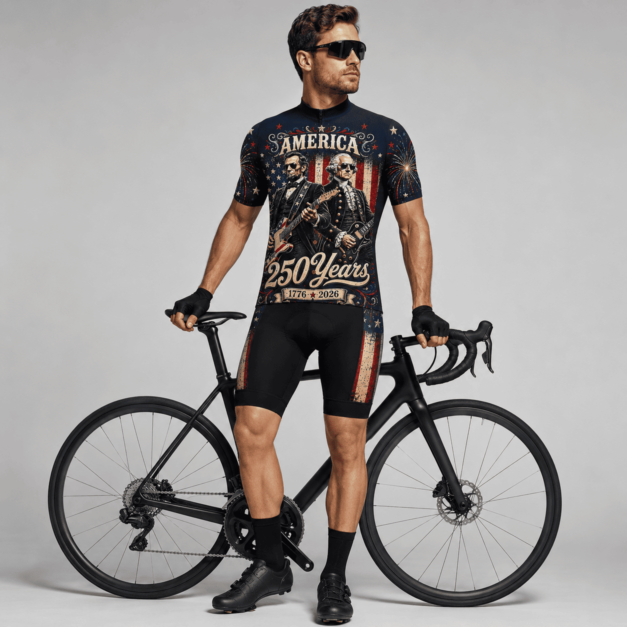Men's America 250 Years Freedom Rock cycling kit