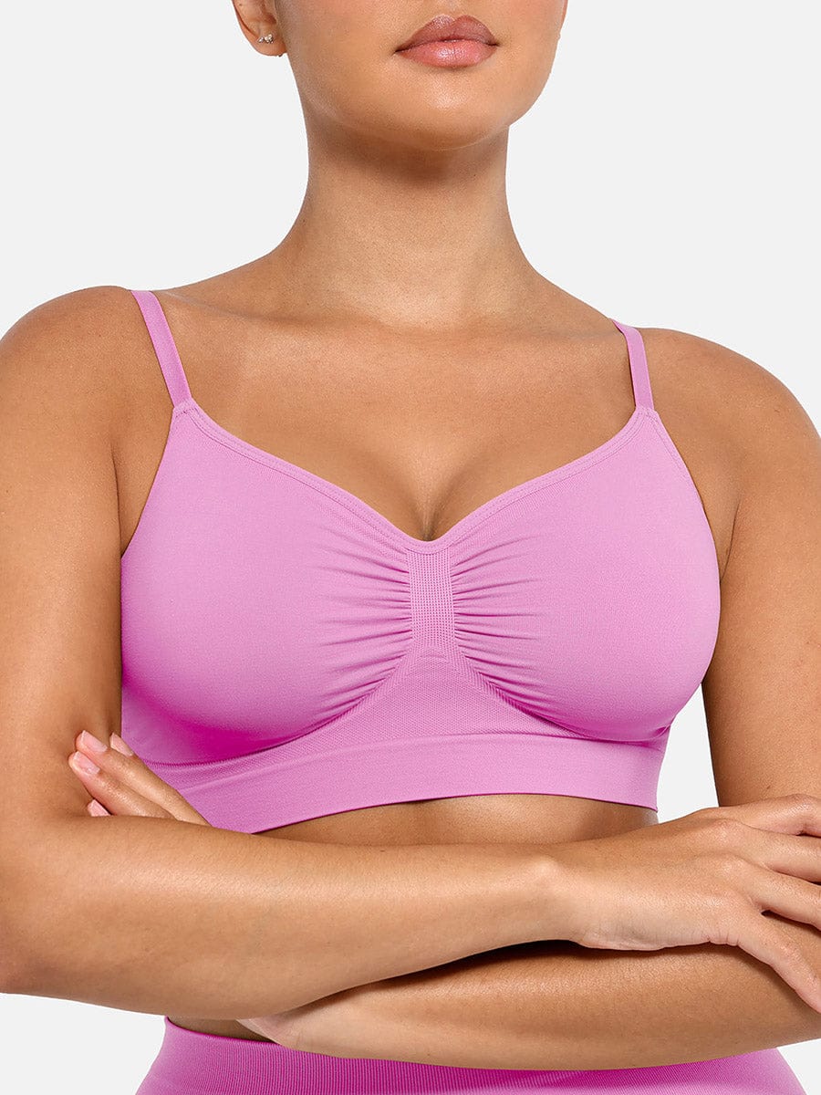 Wireless Supportive Shaping Bra with Adjustable Straps