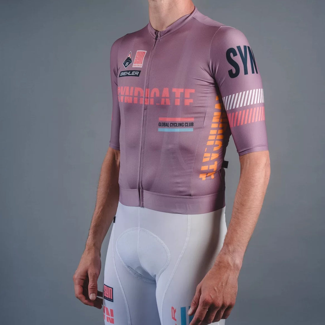 SYN25 New Men'S And Women'S Summer Road Bike & Mountain Bike High-Elasticity, Quick-Dry, Breathable Short-Sleeve Cycling Jersey