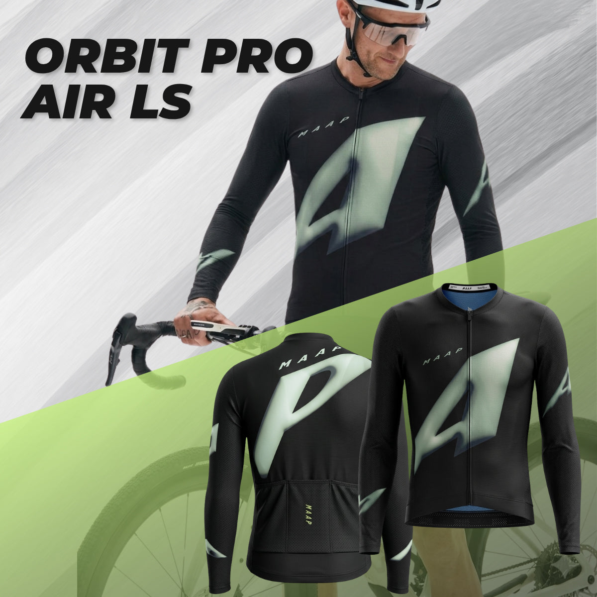 MAAP Long Sleeve Cycling Jersey - Performance, Comfort and Style
