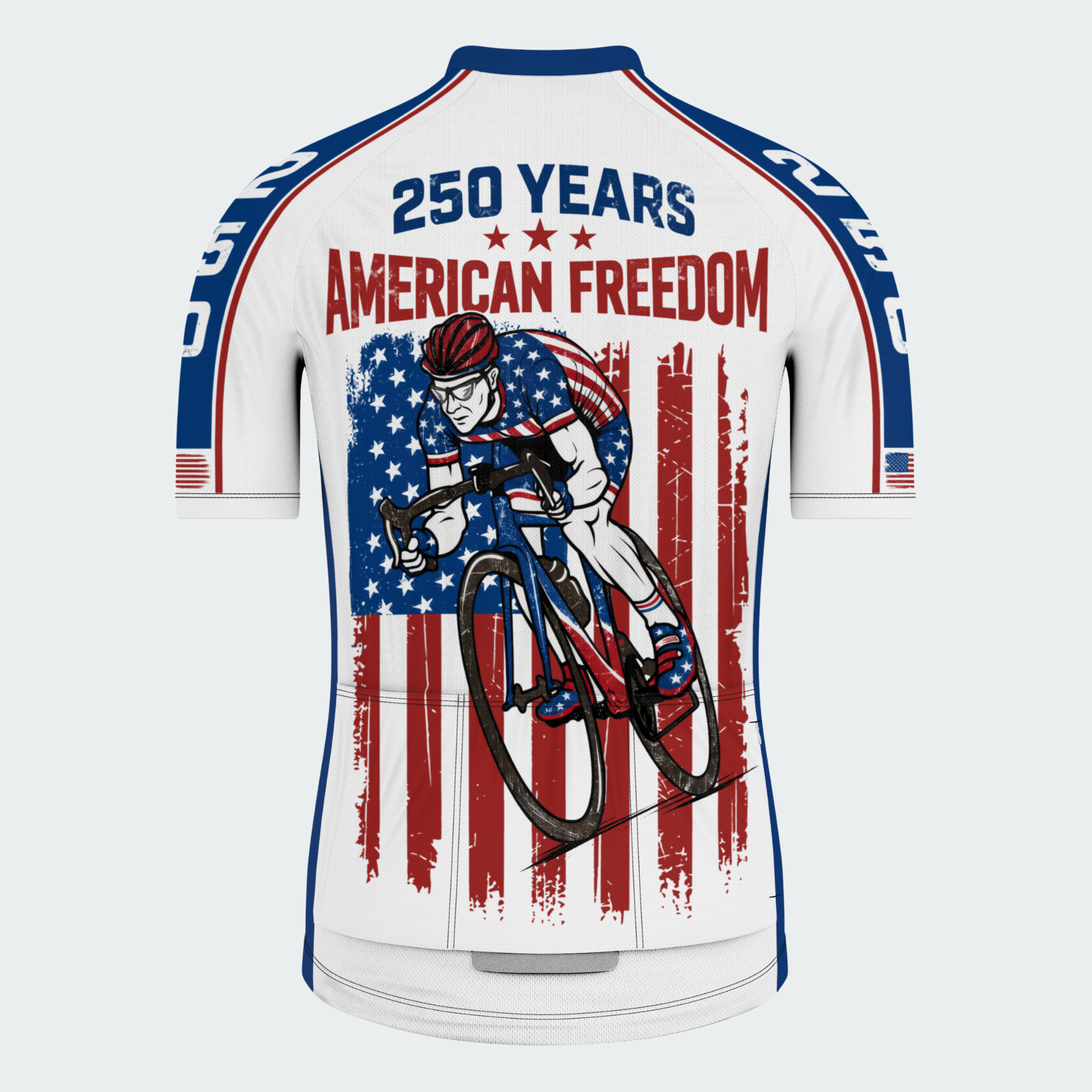 Men’s American Pride USA American Freedom Rider 250 Regular Fit Cycling Kit