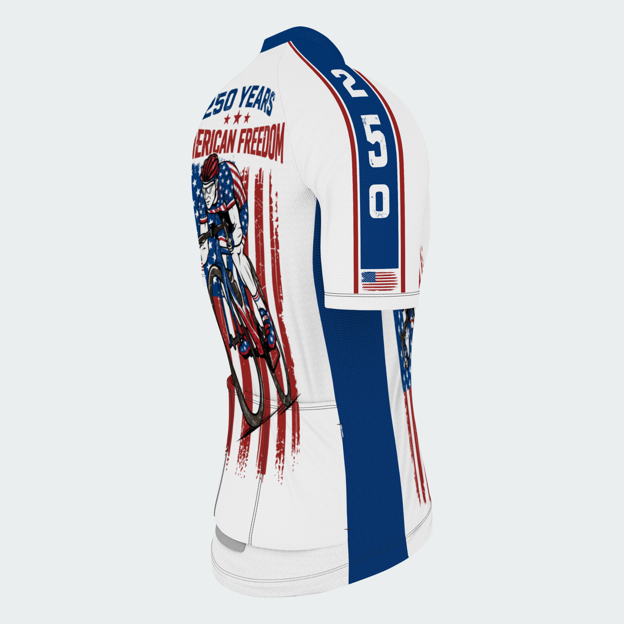 Men’s American Pride USA American Freedom Rider 250 Regular Fit Cycling Kit