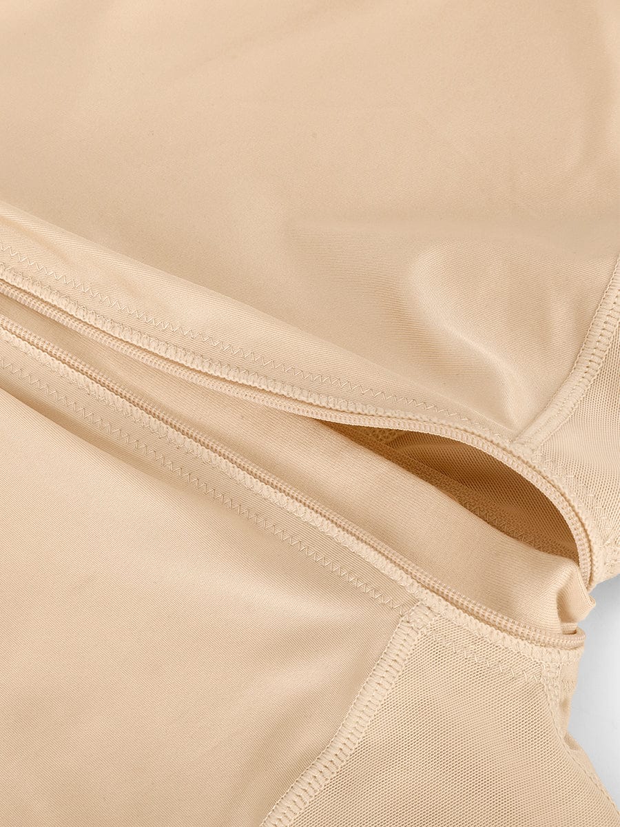 U-Shaped Chest Support Waist Control Peach Butt Post Surgery Full Body Shapewear