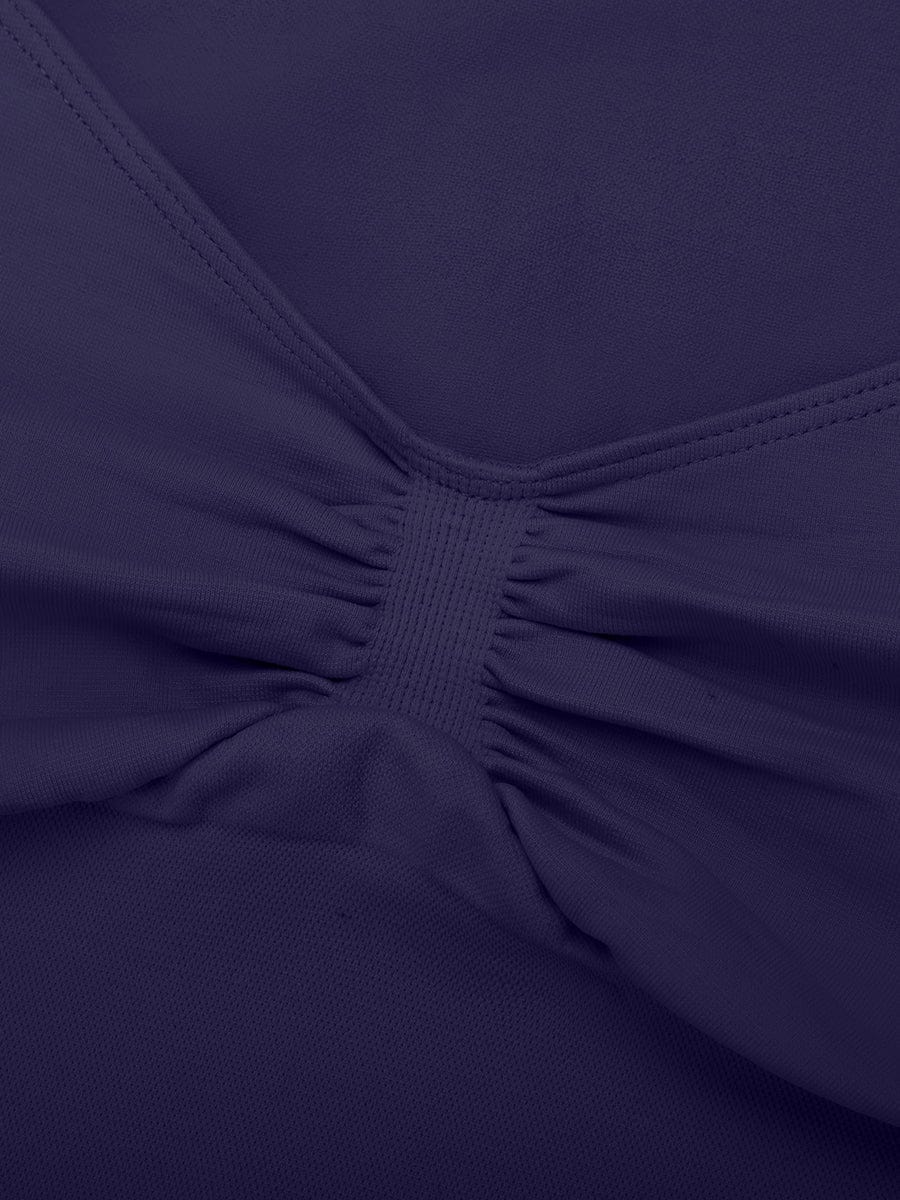 Seamless Diamond Neck Bust Support Waist and Tummy Control Shaping Top