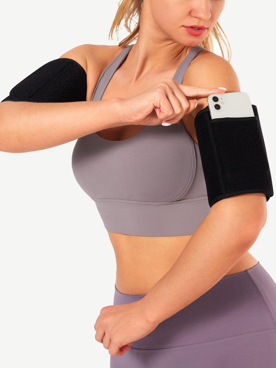 Blue PU Arm Sports Shaping Bands