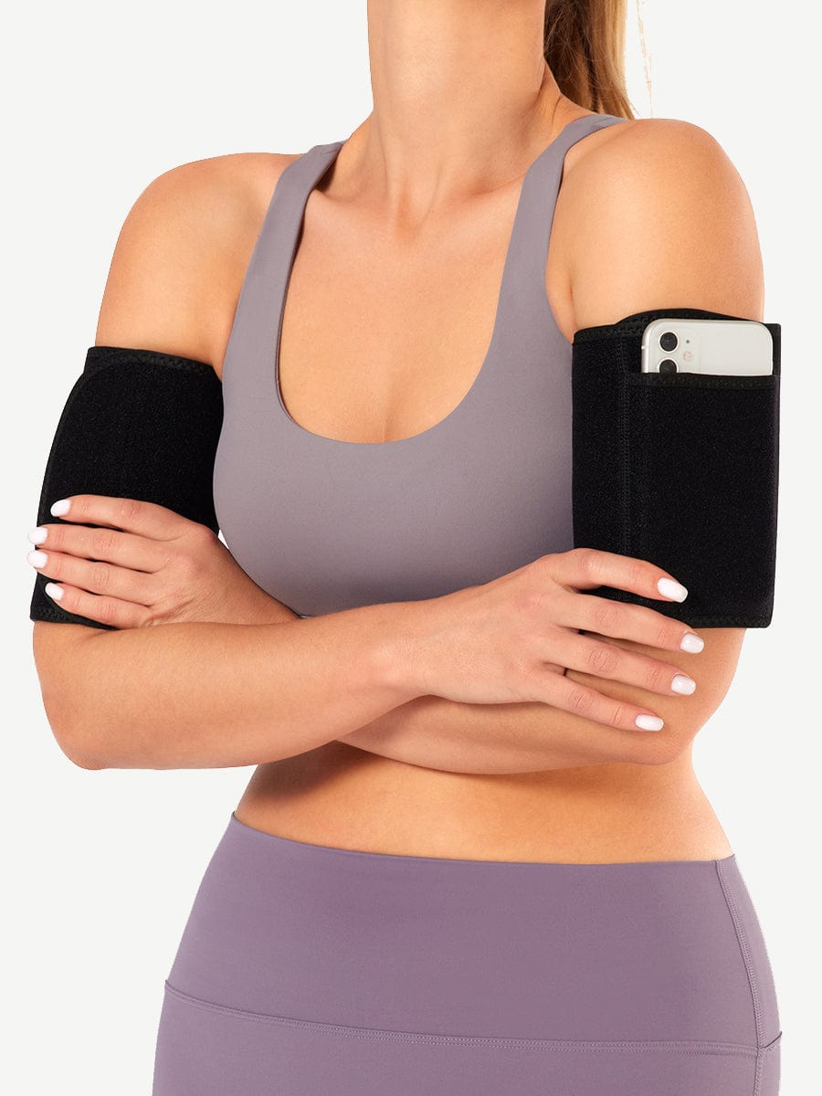 Blue PU Arm Sports Shaping Bands