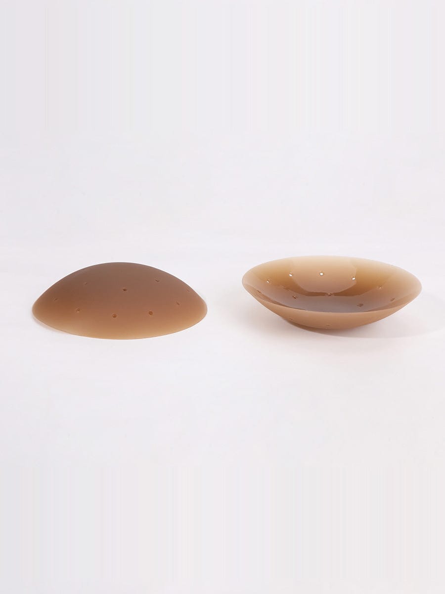 No-Show Adhesive Reusable Nipple Covers for Strapless Dress