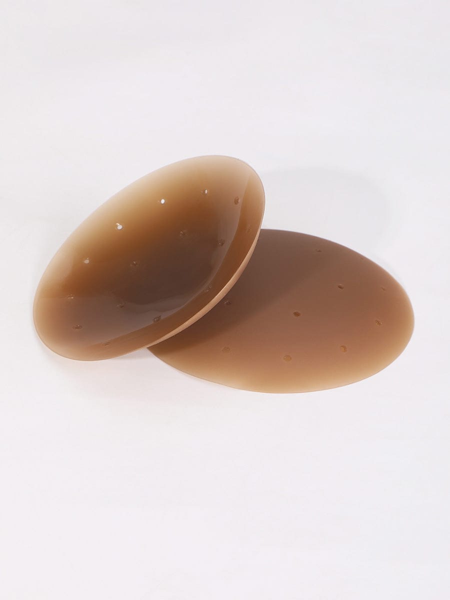No-Show Adhesive Reusable Nipple Covers for Strapless Dress