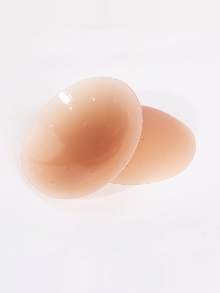 No-Show Adhesive Reusable Nipple Covers for Strapless Dress
