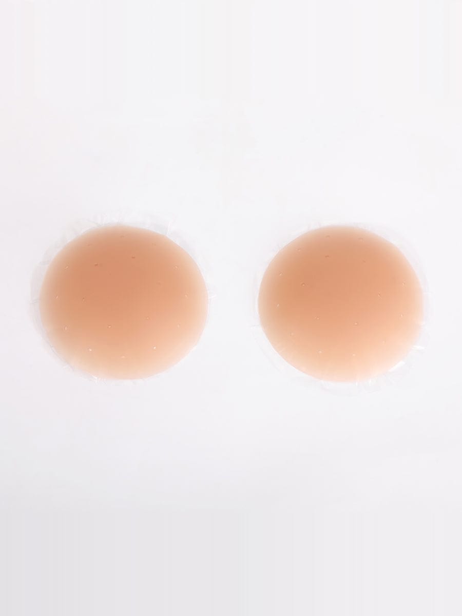 No-Show Adhesive Reusable Nipple Covers for Strapless Dress