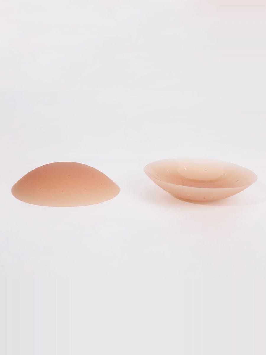 No-Show Adhesive Reusable Nipple Covers for Strapless Dress