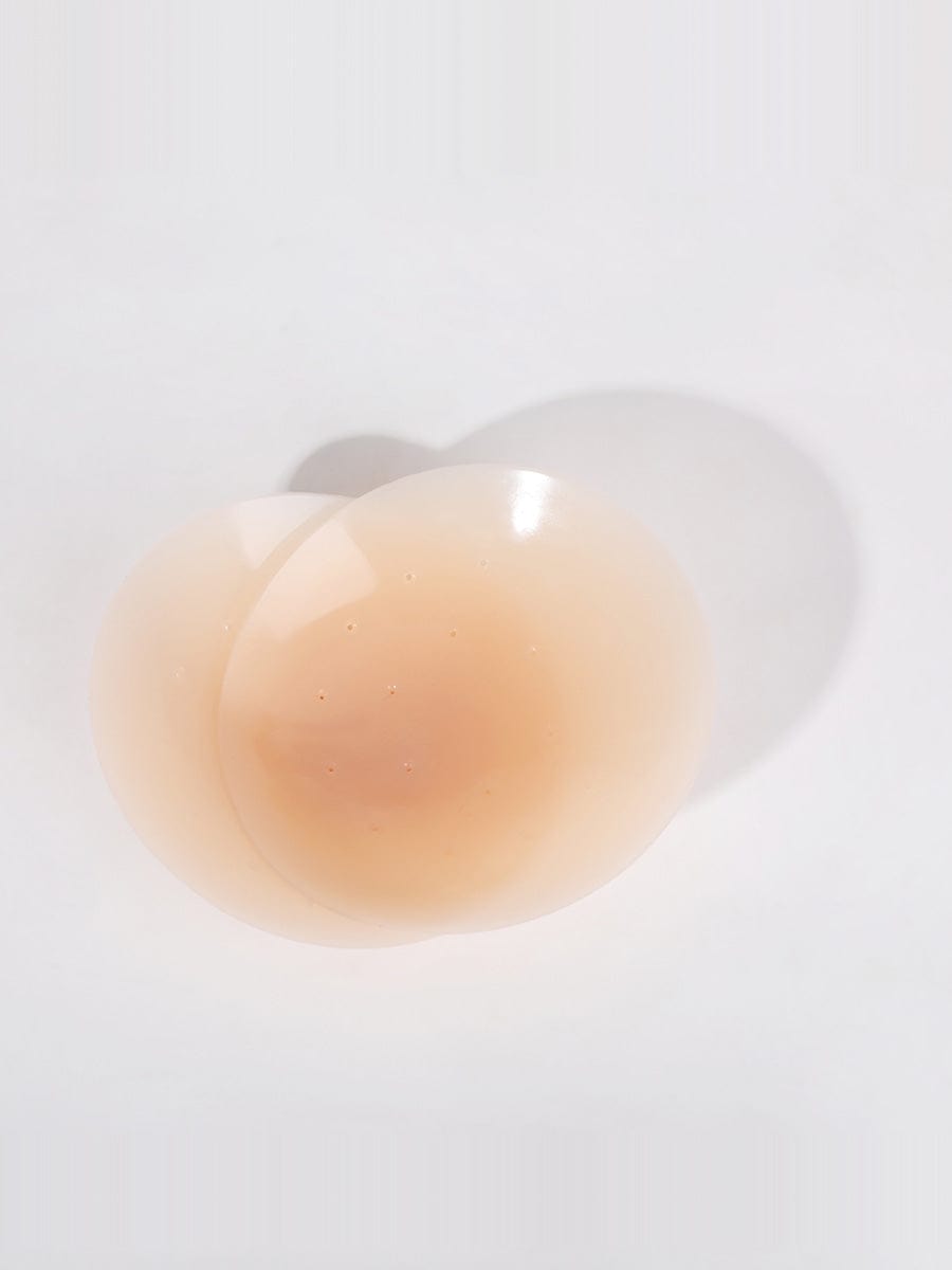 No-Show Adhesive Reusable Nipple Covers for Strapless Dress
