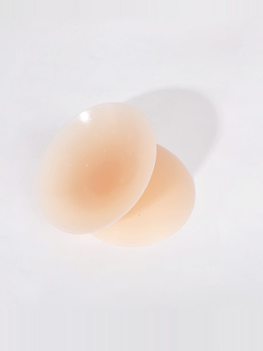 No-Show Adhesive Reusable Nipple Covers for Strapless Dress