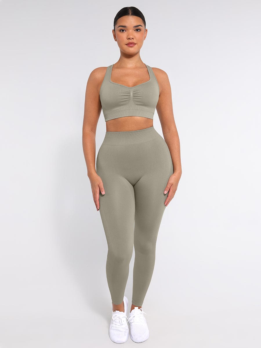 Seamless Full Zipper Running Top with Thumb Holes