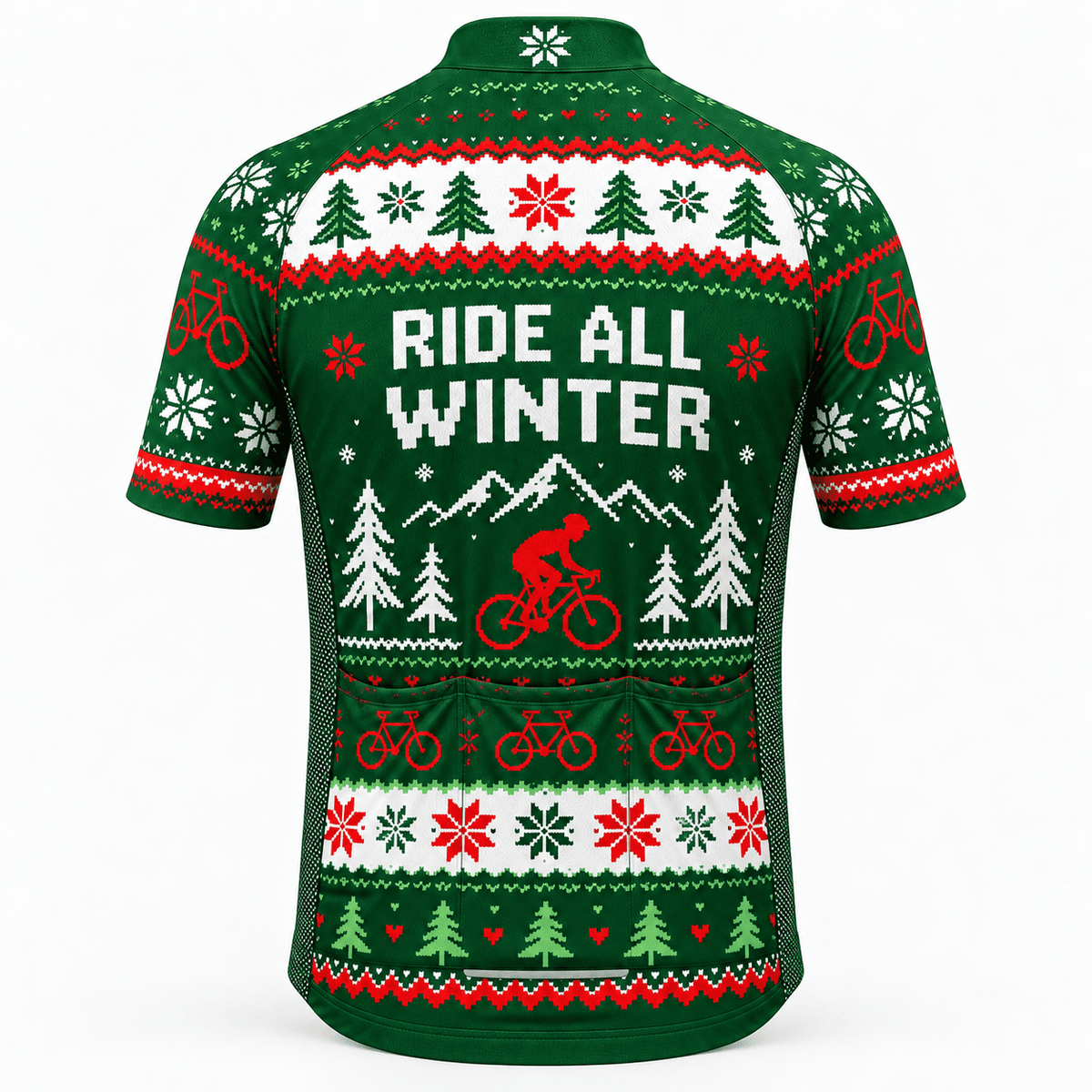 All I Want for Christmas Is Cycling Jersey & Kit Back Short Sleeve Jersey