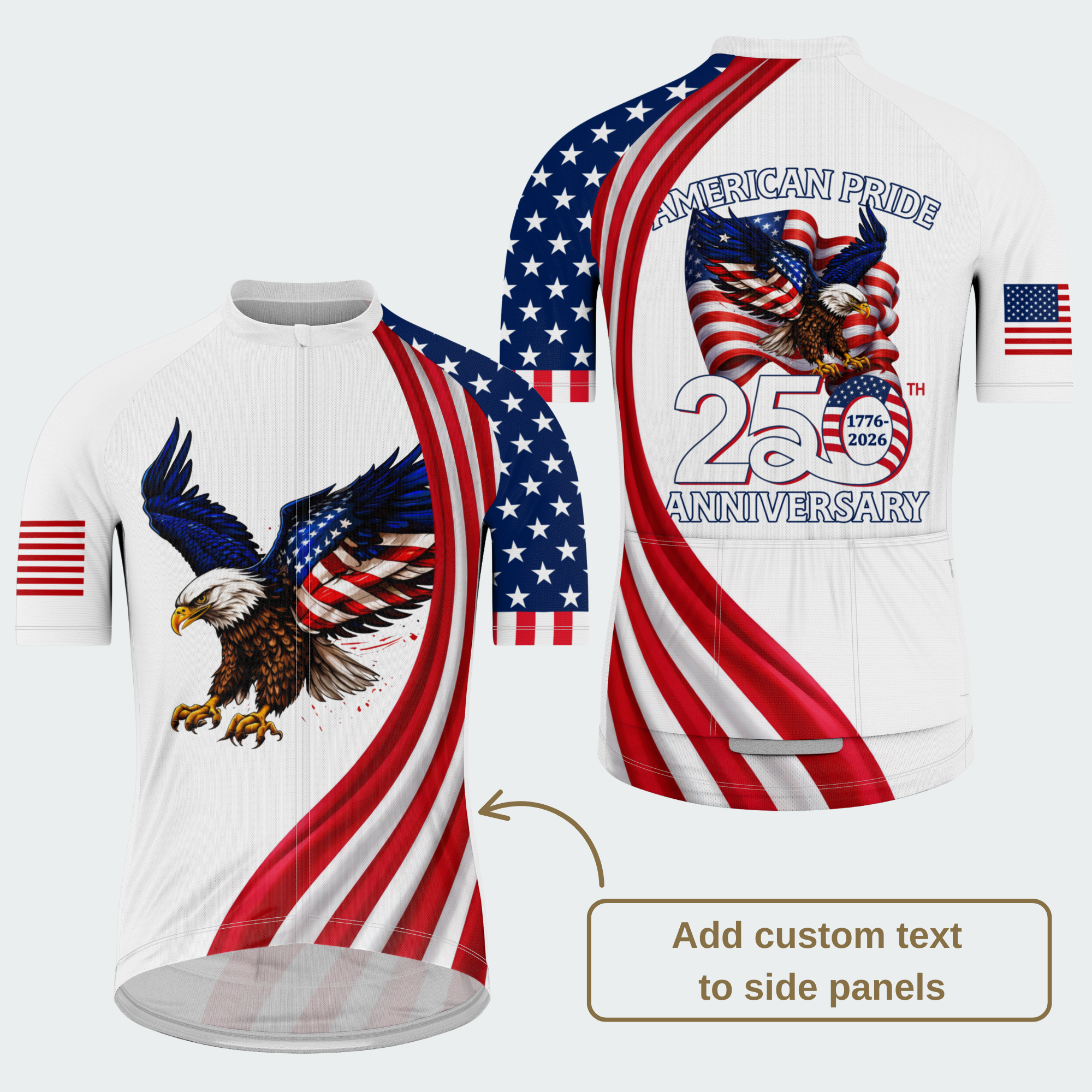 Men’s American Pride 250th Anniversary Cycling Jersey