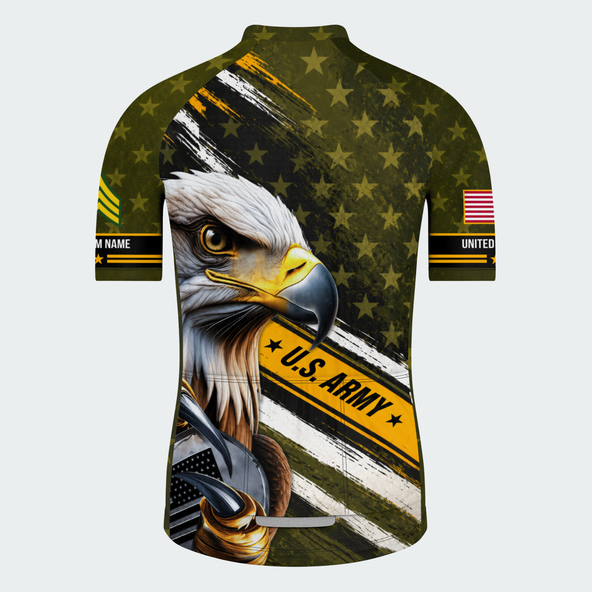 Men’s Personalized U.S. Army Eagle Pride Cycling Jersey & Kit
