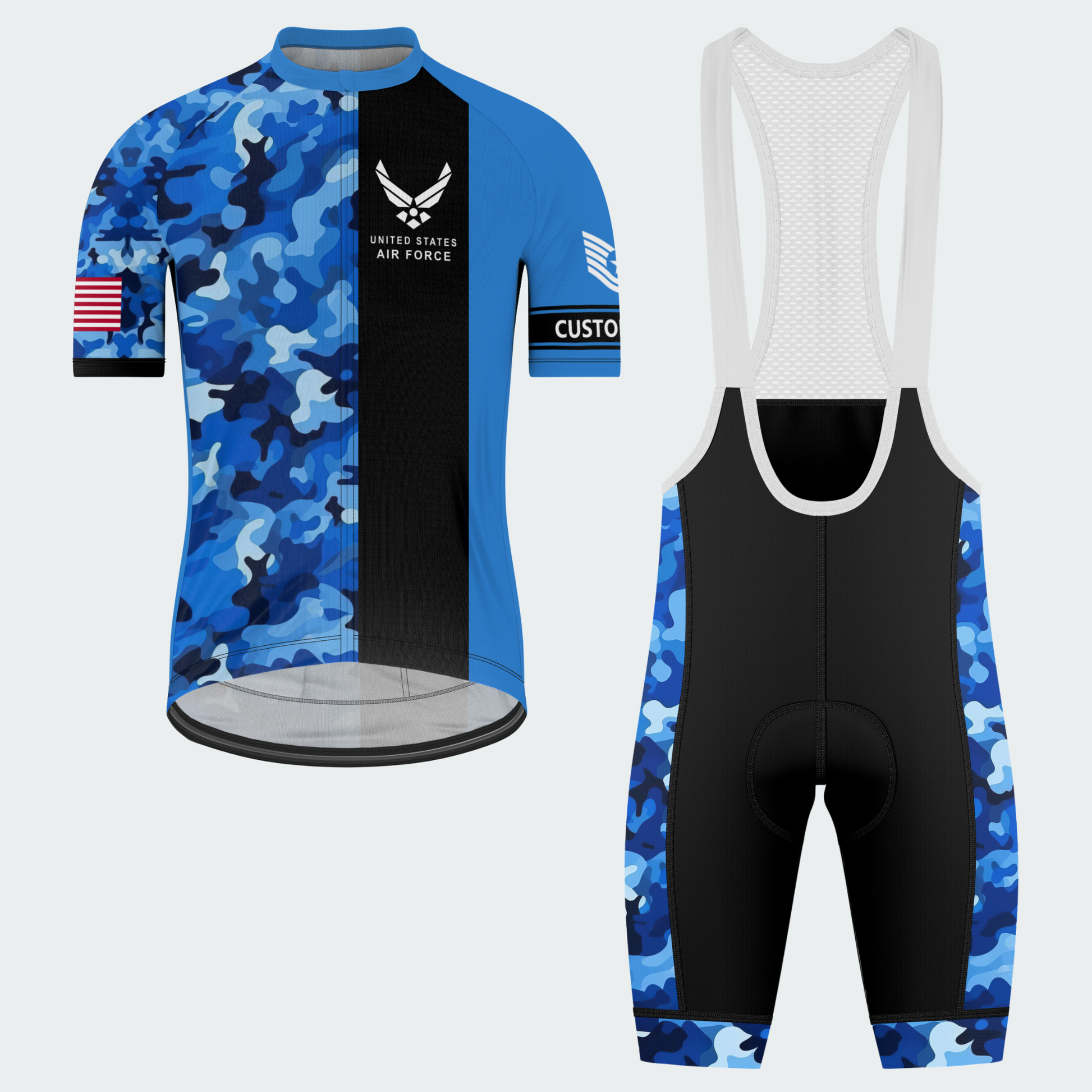 Men’s Personalized USAF Cycling Jersey & Kit