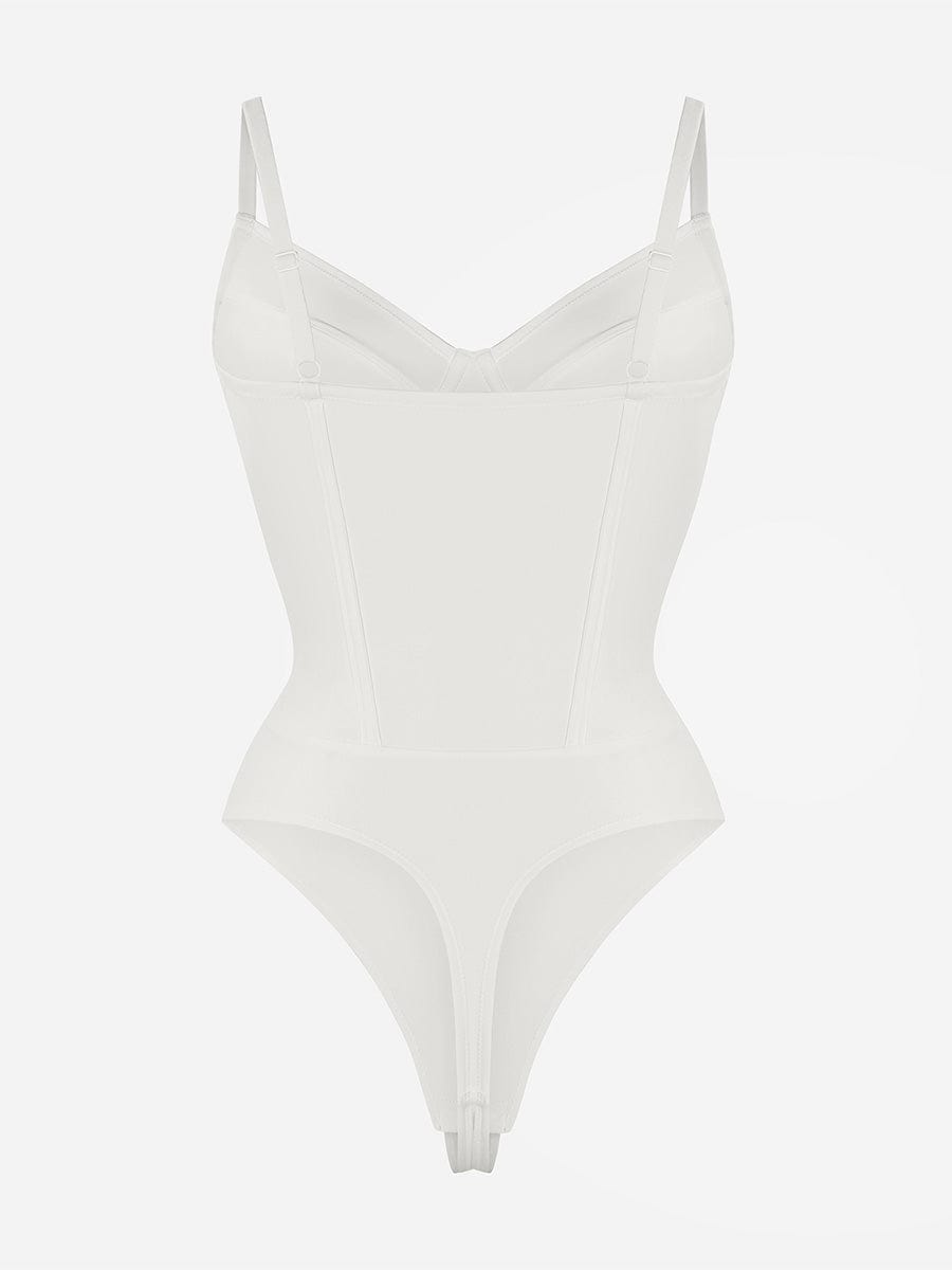 Integrated Corset Body with Bra Thong Shapewear Bodysuit