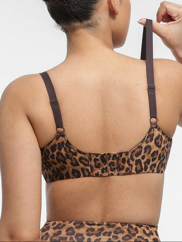 Seamless Comfort Underarm Smoothing V-Neck Bralette with Adjustable Straps